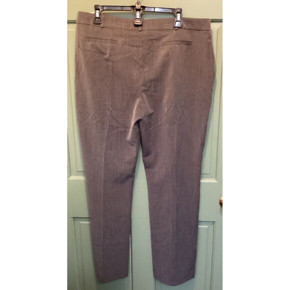 Simply Styled by Sears Women's Size 16 Short Gray Hi-Rise Boot Cut Trouser Pants - Picture 4 of 8